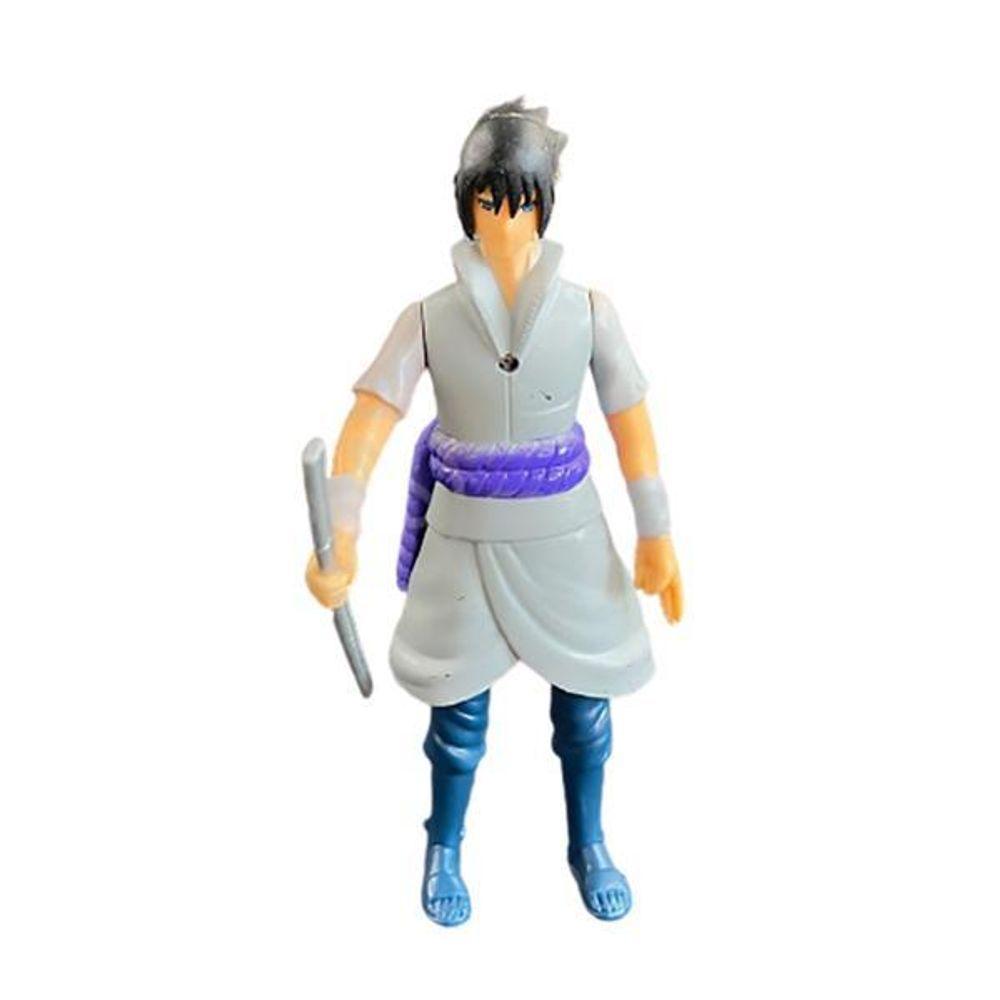 Kit 4 Bonecos Action Naruto Shippunden Kakashi Minato Sasuke - 1