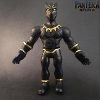 Kit Boneco Pantera Negra Marvel 16Cm + Caneca 350Ml - 7