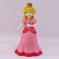 Boneco Princesa Peach Toadstool Super Size 23Cm - Mario - 7