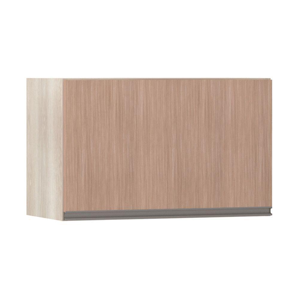 Armário Basculante 60cm 1 Porta Luci Legno Crema C/Cumaru - 1