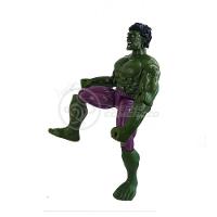 Boneco Articulado 25Cm Action Incrivel Hulk + Mascara 16Cm - 1