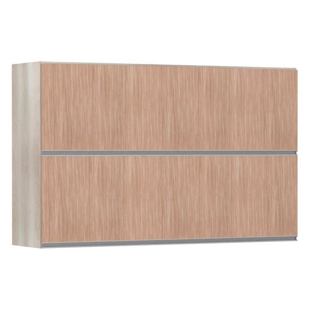 Armário Basculante Duplo 120cm 2 Portas Lis Legno Crema - 1