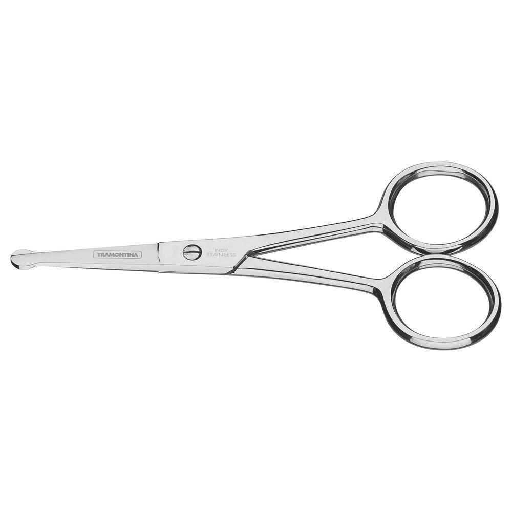 Tesoura De Pelos E Unha Para Bebês Tramontina Em Aço Inox 4" Tramontina - 3