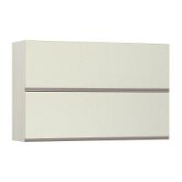 Armário Basculante Duplo 120cm 2 Portas Legno Crema C/Kash - 1