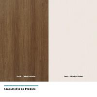 Armário Aéreo 120cm 2 Portas Basculantes C/Nichos Diana - 4