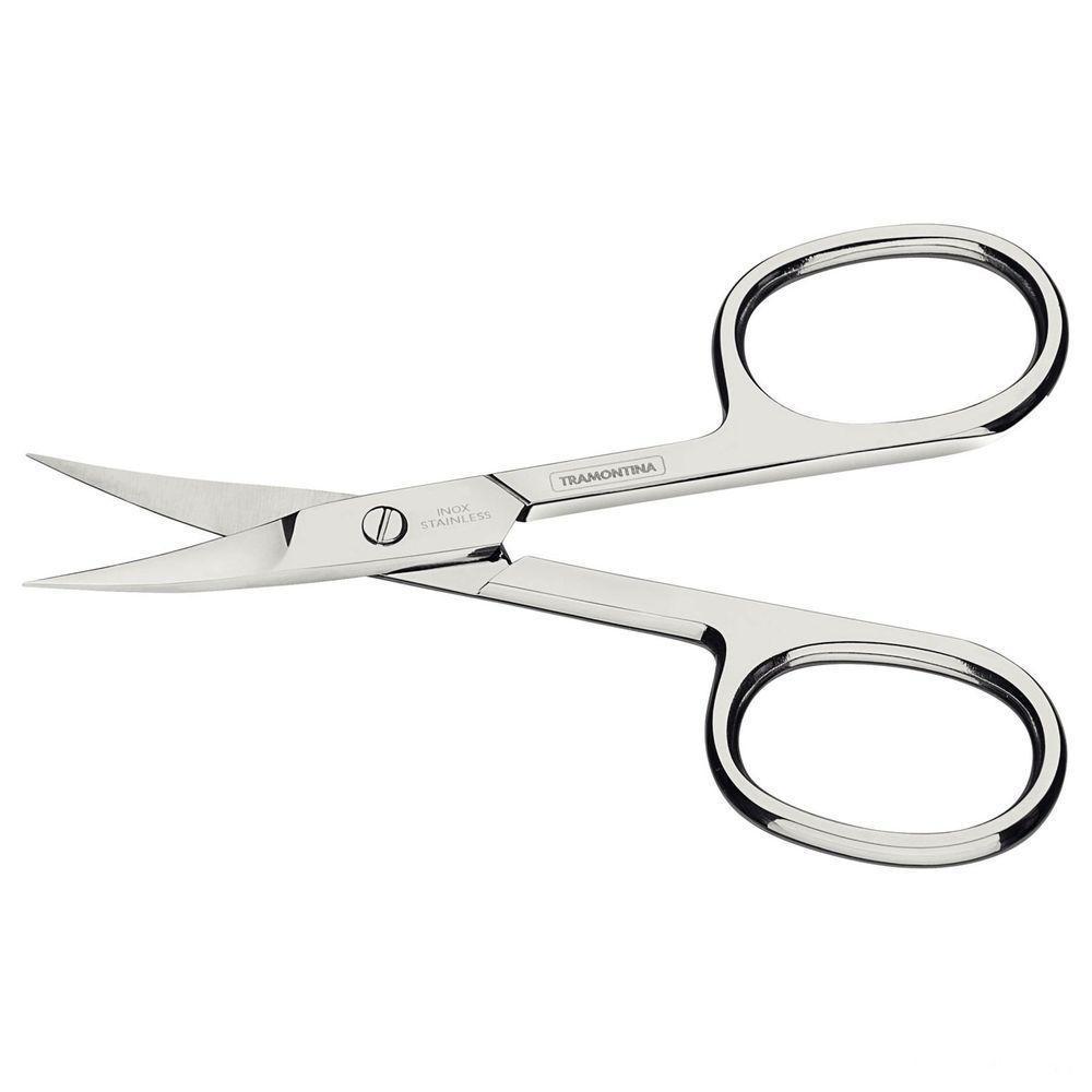 Tesoura De Unha E Acabamentos Tramontina Em Aço Inox 3,5" Tramontina - 1