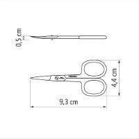 Tesoura De Unha E Acabamentos Tramontina Em Aço Inox 3,5" Tramontina - 5