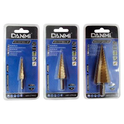 Kit De Brocas Escalonada Cone De Aço Danmi®