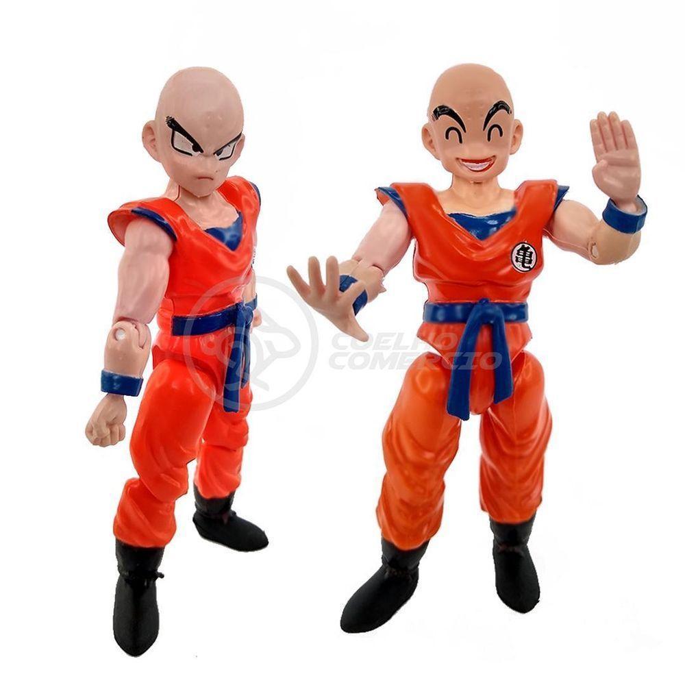 Boneco Brinquedo Removível 14Cm Kuririn Klilyn Dragon Ball Z - 2