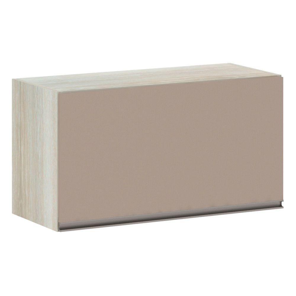 Armário Basculante 70cm 1 Porta Luci Legno Crema C/Connect - 1