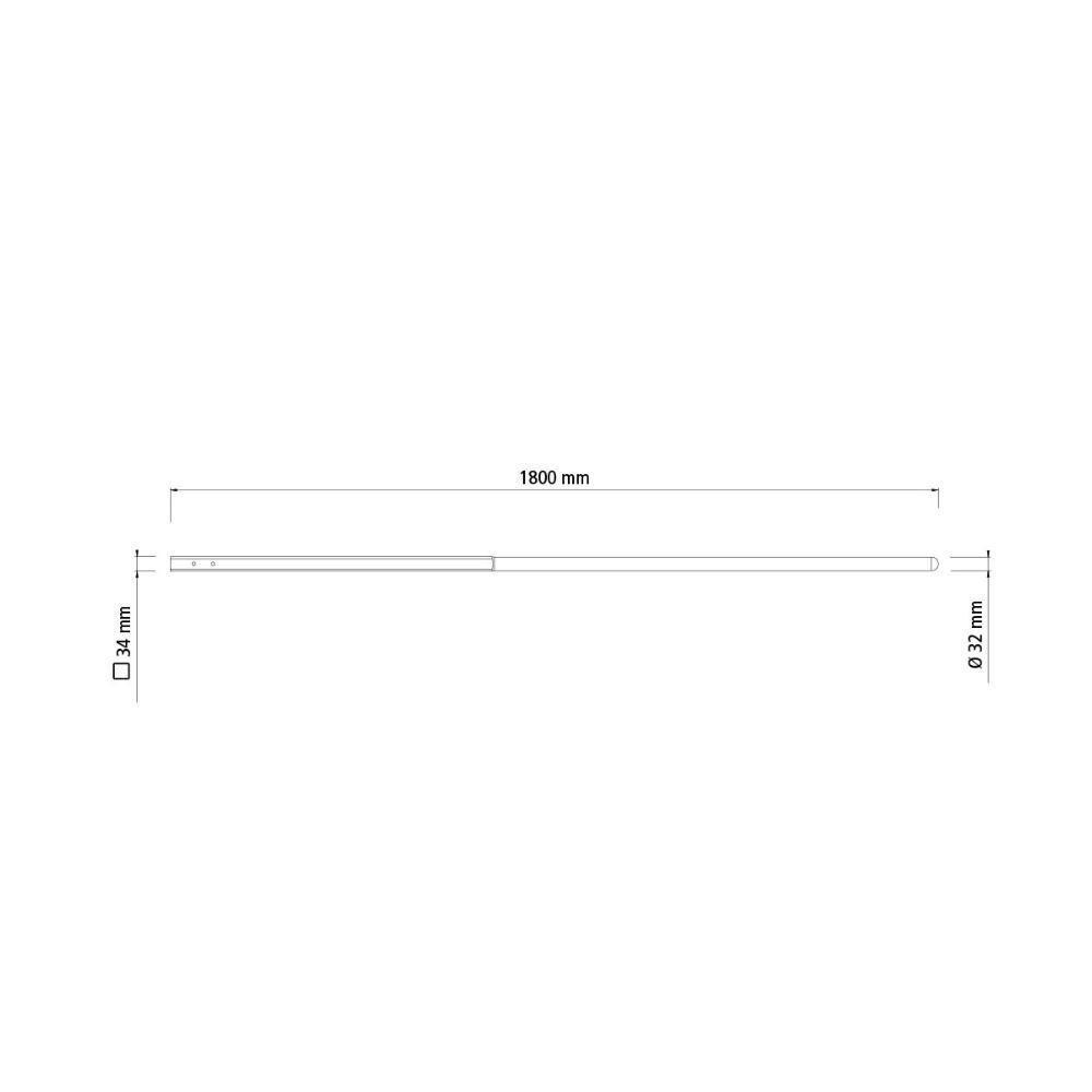 Cabo Para Cavadeiras Articuladas Tramontina Madeira 180 Cm - 3