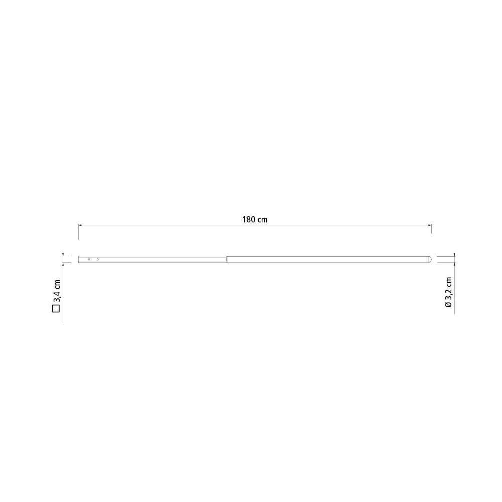 Cabo Para Cavadeiras Articuladas Tramontina Madeira 180 Cm - 4