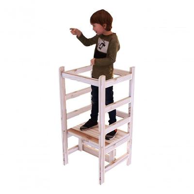 Torre De Aprendizagem Montessori 4x1 Infantil Cadeirão Promo