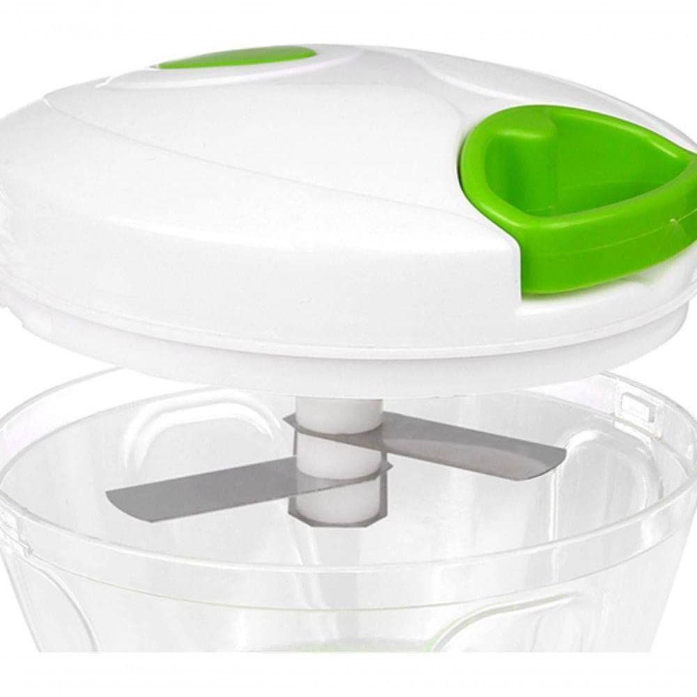 Mini Processador De Alimentos Manual 3 Lâminas Triturador Moedor Alho P - 2