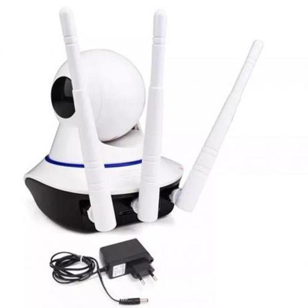 Camera Ip Wifi Robozinho Baba Eletronica Com Audio Hd 1.3Mp - 4