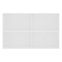 Armário Basculante Duplo 120cm 2 Portas Branco Polar - 2