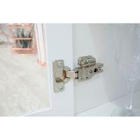 Módulo Cozinha Henn Americana Armário  3 Portas de Vidro (2 c/ Vidro) Branco - 3