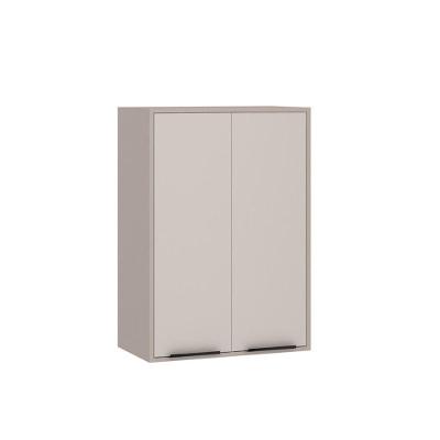 Armário Aéreo 60cm 2 Portas Luciane Móveis Cinammon Bege