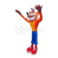 Boneco Action Figure Crash Bandicoot Articulado 25cm - 13