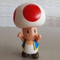 Boneco Action Figure Cogumelo Toad Articulado 20cm - 9