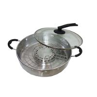 Churrasqueira Grill Para Boca De Fogão Com Tampa De Vidro - 5