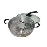 Churrasqueira Grill Para Boca De Fogão Com Tampa De Vidro - 6