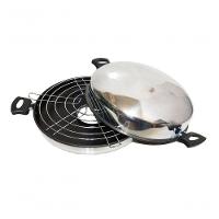 Churrasqueira Grill De Fogão Antiaderente Com Teflon Interno - 1