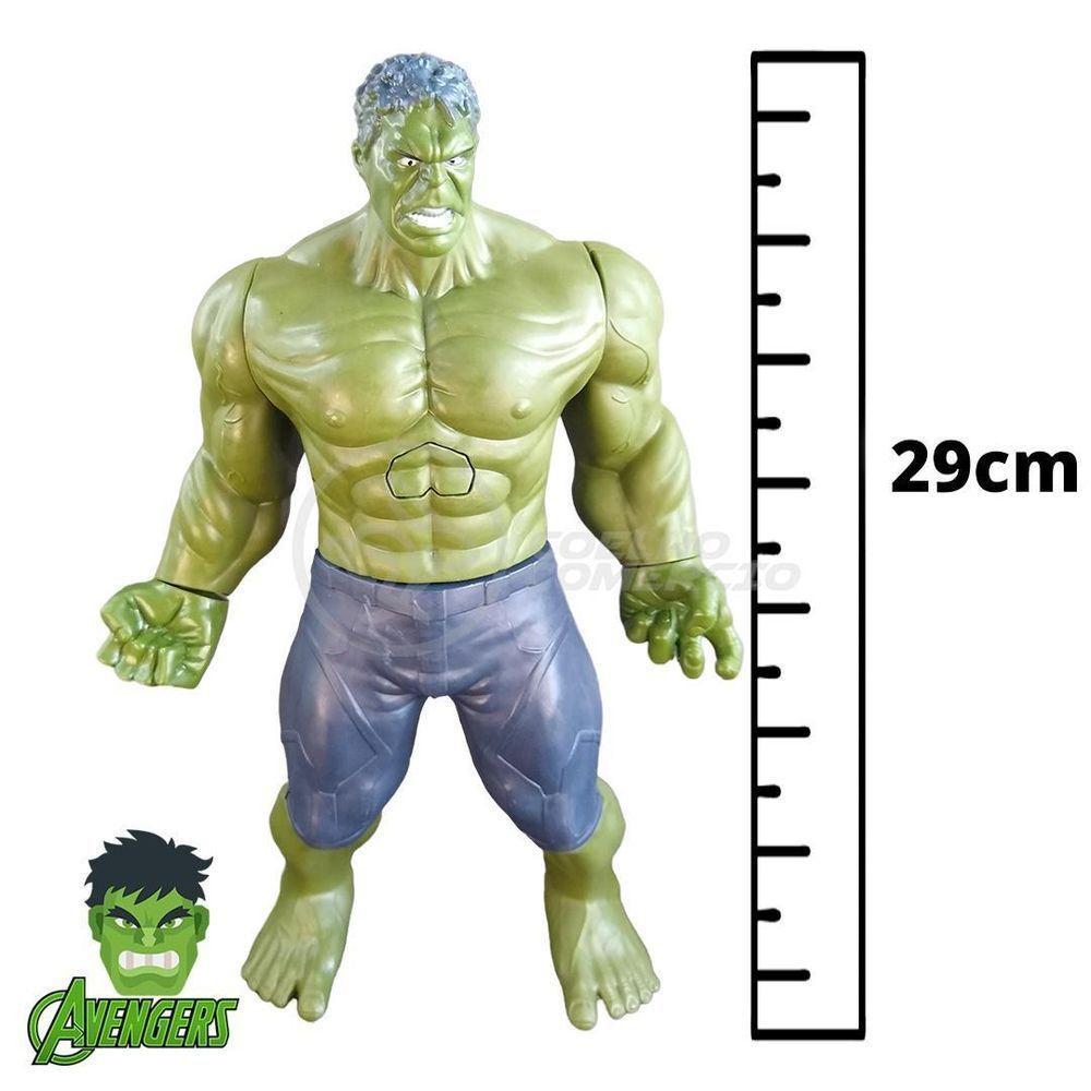 Boneco Action Figure Vingadores O Incrivel Hulk Marvel - 1