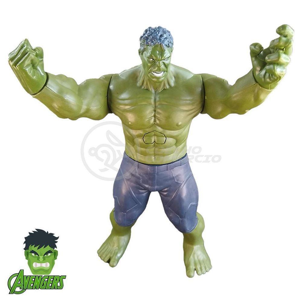 Boneco Action Figure Vingadores O Incrivel Hulk Marvel - 4