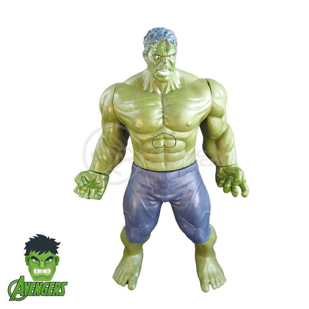 Boneco Action Figure Vingadores O Incrivel Hulk Marvel - 7