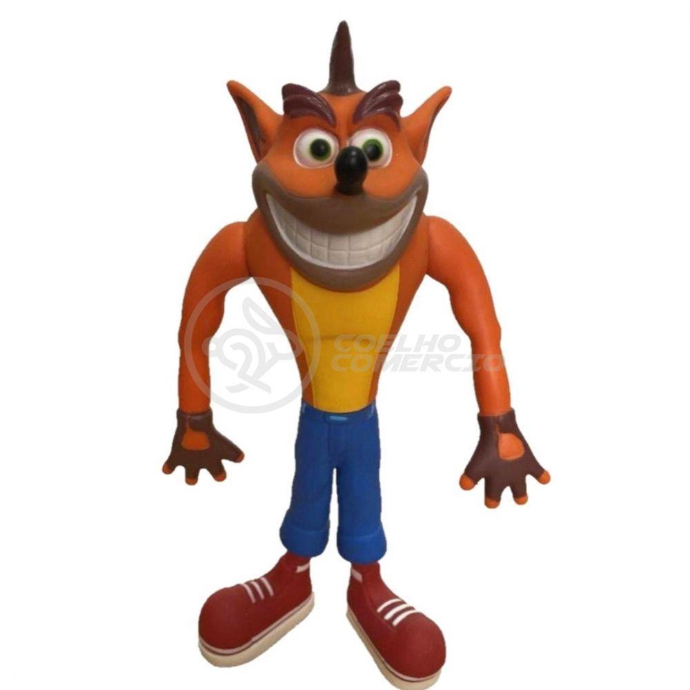 Boneco Action Figure Crash Bandicoot Articulado 25cm - 9