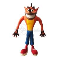 Boneco Action Figure Crash Bandicoot Articulado 25cm - 2