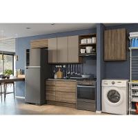 Módulo Cozinha Kappesberg Maxxi Armário  G762 1 Porta Nogal - 2