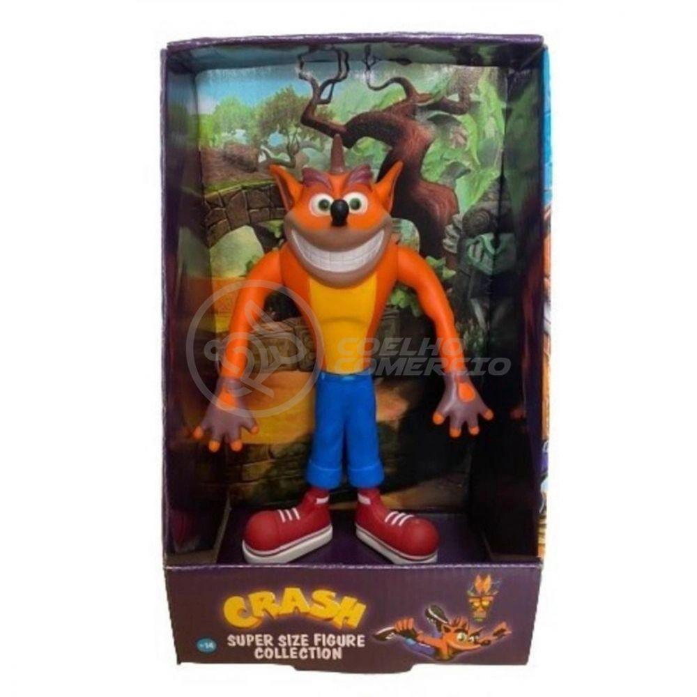 Boneco Action Figure Crash Bandicoot Articulado 25cm - 2