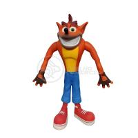 Boneco Action Figure Crash Bandicoot Articulado 25cm - 7
