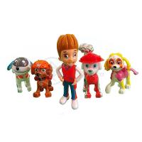 Kit 5 Bonecos Patrulha Canina Com 4 Skat Robo Dog 18 - 1