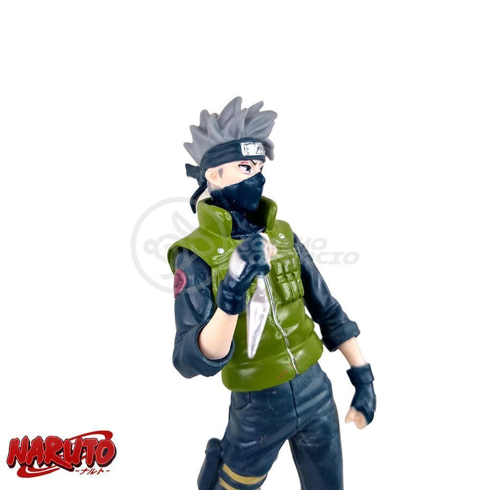 Brinquedo Boneco Kakashi Hatake Sharingan 18Cm Naruto - 1