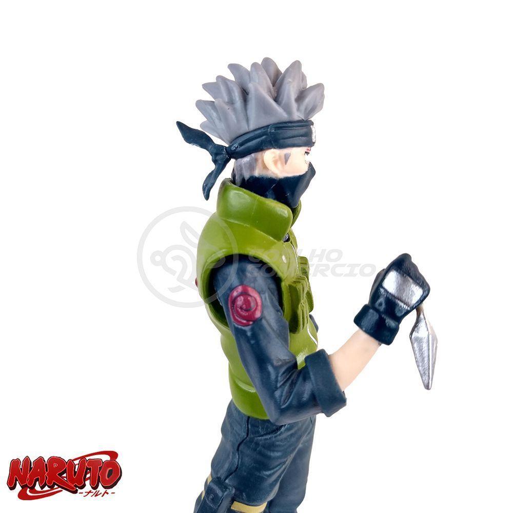 Brinquedo Boneco Kakashi Hatake Sharingan 18Cm Naruto - 5
