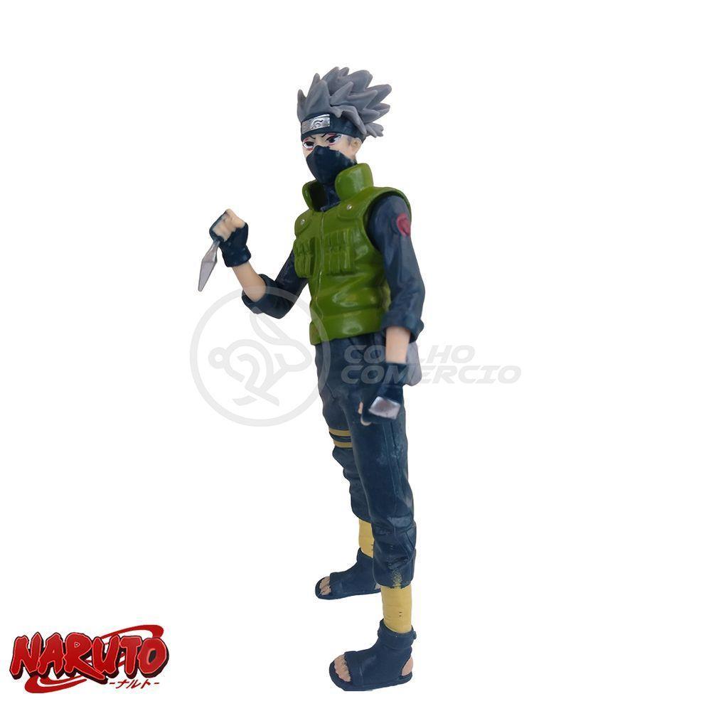 Brinquedo Boneco Kakashi Hatake Sharingan 18Cm Naruto - 7