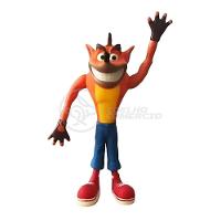 Boneco Action Figure Crash Bandicoot Articulado 25cm - 9