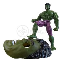 Boneco 25Cm Action Figure Incrivel Hulk + Mascara 16Cm - 6