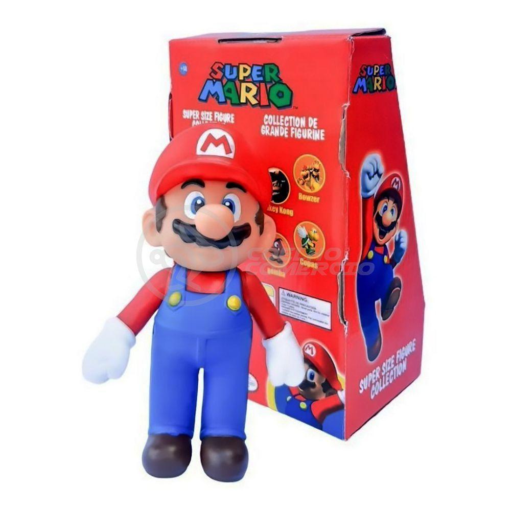 Boneco Action Figure Mario Super Size 23Cm Super Mario - 1