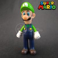 Kit Boneco Luigi Articulado Super Mario 13Cm + Caneca 350Ml - 5