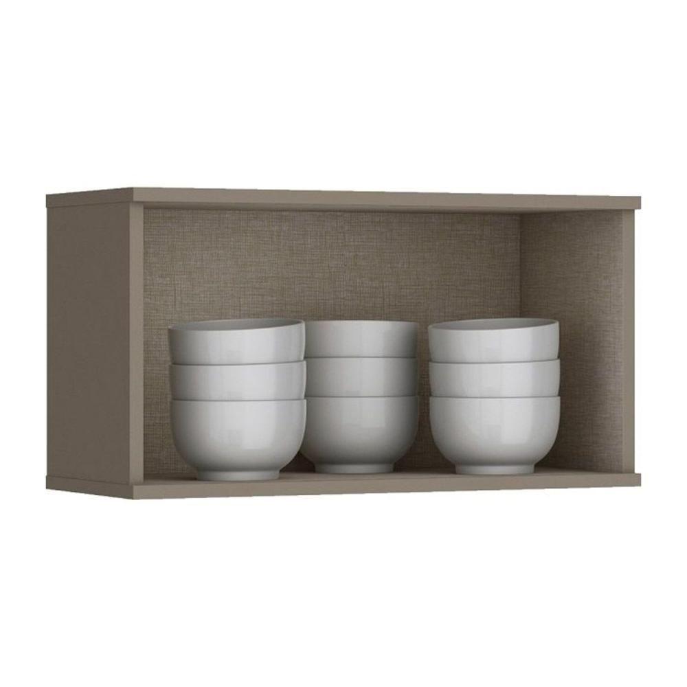 Armário de Cozinha Modulado  Connect 60 1 Porta Basculante Duna/Cristal - Henn - 5