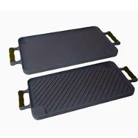 Bifeteira Dupla Face Ferro Alça Silicone Preta 26X48 Cm - 1