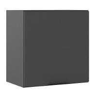 Armário Aéreo Com 1 Porta 0,58m Etna Cor Grafite Poliman Móveis - 3