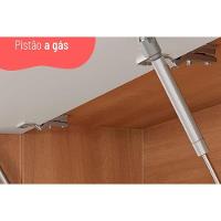 Armário de Cozinha Modulado Macadâmia 1 Porta 80cm Freijo/Branco - Telasul - 2