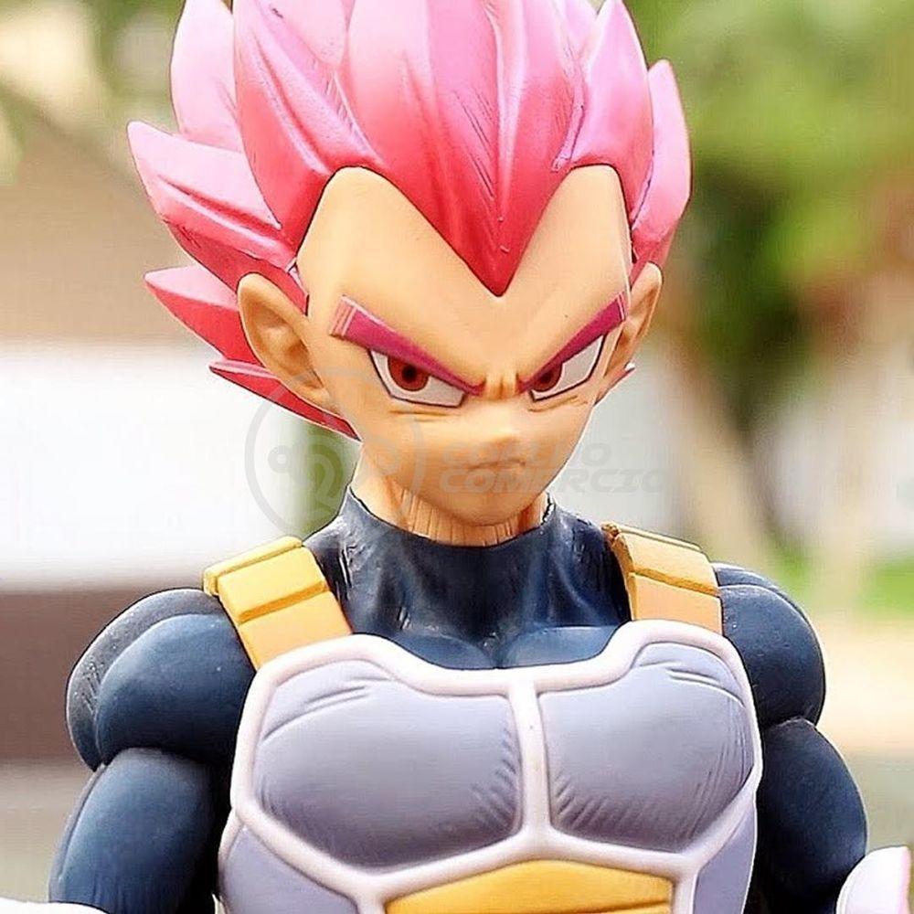 Boneco Action Vegeta Sayajin God Dragon Ball Z 20Cm - 4