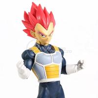 Boneco Action Vegeta Sayajin God Dragon Ball Z 20Cm - 8