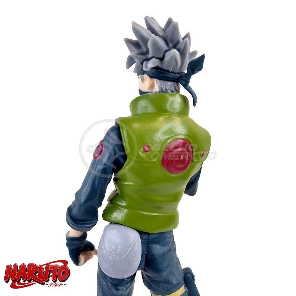 Boneco Action Figure Kakashi Hatake Sharingan 18Cm Naruto - 5